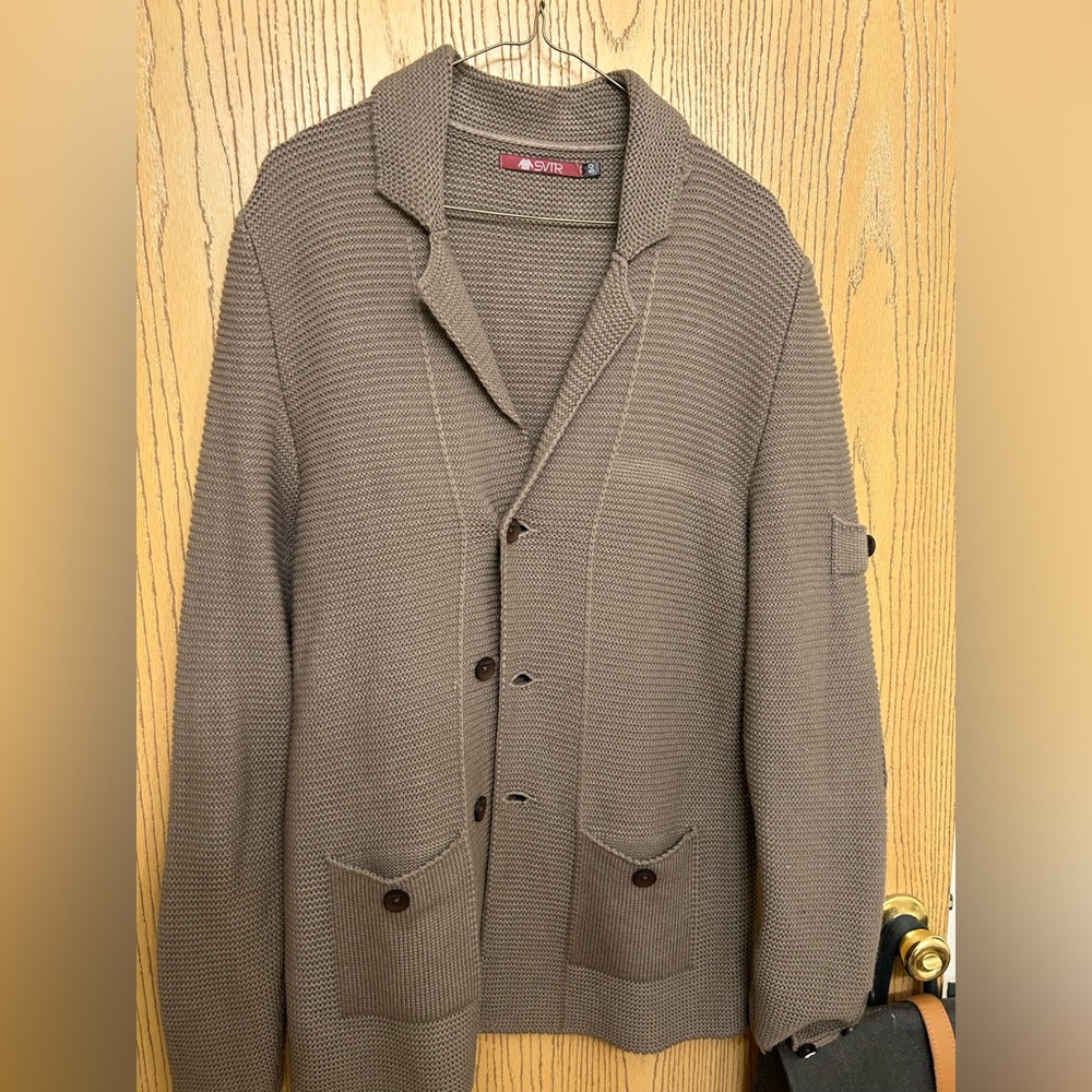 Knit SVTR Men Cardigan/ Blazer